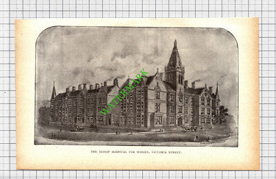 The Jessop Hospital For Women Sheffield - 1905 Small Cutting