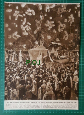 (X312) Chelsea Arts Ball Royal Albert Hall - 1948 Clip