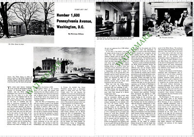 9625) The White House Washington USA - 1967 Article