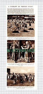 (X109) Perth Scotland Pageant - 1949 Clip