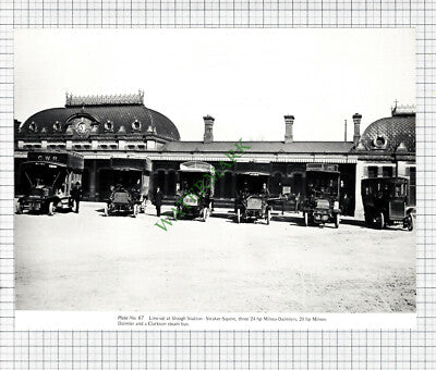 9557) SLOUGH Railway Station Vintage Bus - Cutting