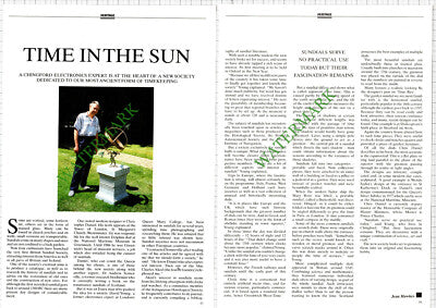 British Sundial Society Christopher Daniel David Young Charles Aked 1989 Article