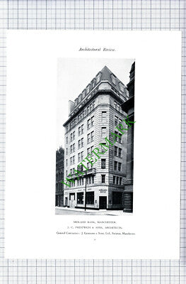 London Life Association Curtis Green Midland Bank Manchester JC Prestwich -1928
