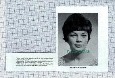 C4620) Miss Pauline Taylor Anlaby Park Hull Ronald Taylor Ferriby - 1966 Clip