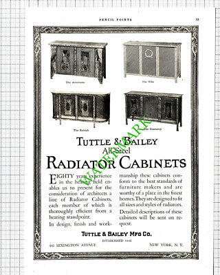 Tuttle & Bailey New York Advert - 1926 Cutting