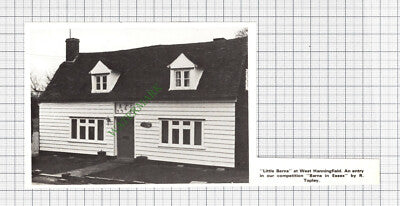 C8049) Little Barns West Hanningfield Essex - c.1976 Cutting