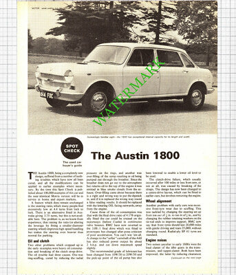 The Austin 1800 Car Review - 1966 Article