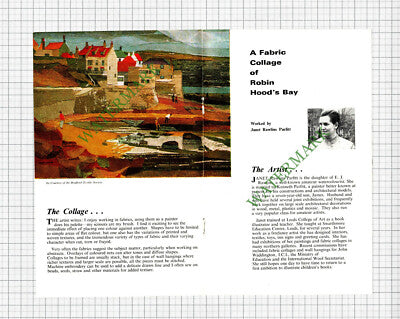 Janet Rawlins Parfitt Artist Kenneth Parfitt - 1969 Article / Pullout