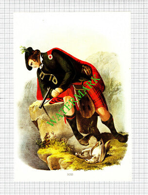 ROSS Scottish Clans - c.1980 Book Print
