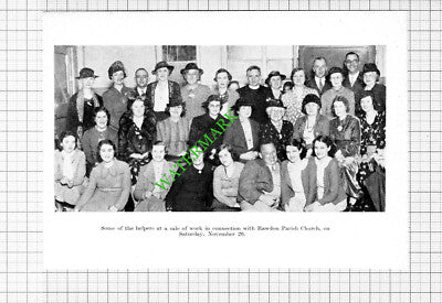 Rawdon Parish Church Yorkshire Helpers - 1938 Cutting
