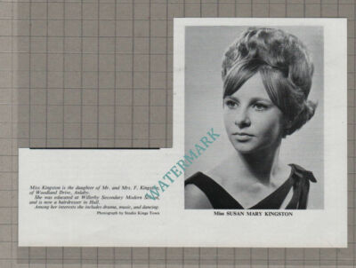 C3484) Miss Susan Mary Kingston Anlaby Willerby School Hull - 1966 Clip
