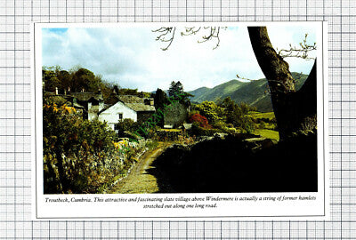 C8026) Troutbeck Cumbria - 1980s Cutting