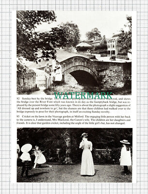 C5748) Canon MacLeod River Font Bridge Mitford - Cutting
