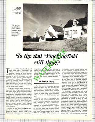 Finchingfield Essex Arthur Digby Howe Bottom - 1976 Article
