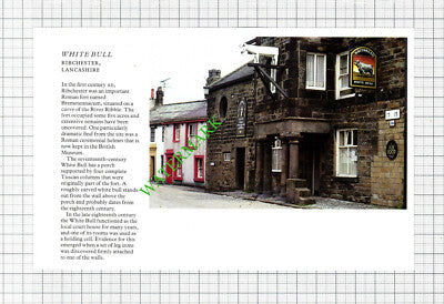 White Bull Pub Ribchester Lancashire - 1980s Cutting
