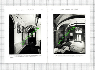 Liberal Club Glasgow Alexander N Paterson Architect - 1910 Book Prints