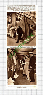 X1103) Norwegian Sealer Ship TOTTAN Comm Courtland Simpson - 1952 Cutting