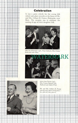 C4046) Gilbert H France Gill Holcombe Bury Caldwell Whittaker Haes Aspinall 1964