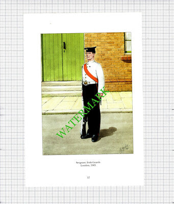 Sergeant Irish Guards London - c.1990's Print