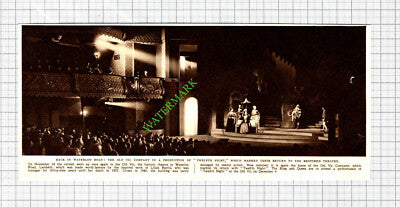 Old Vic Company Old Vic Theatre Waterloo Road Re-opens - 1950 Cutting