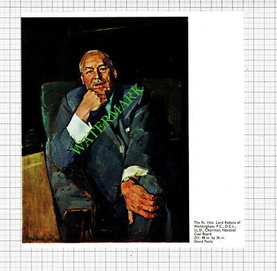 The Rt Hon Lord Robens of Woldingham David Poole - 1968 Cutting