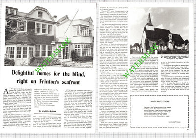 Frinton Essex Cranbrook Sandy Point Cedars Lady Dorothy Read - 1979 Article