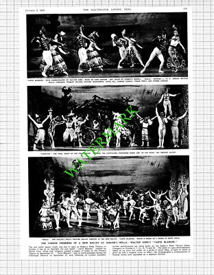 Sadlers Wells Ballet Carte Blanche Farrance Wadsworth Trecu Cartier 1953 Cutting
