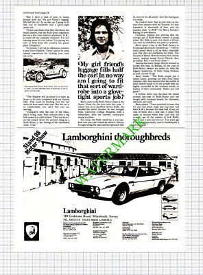 Barry Sheene Rolls Royce - 1970s Article