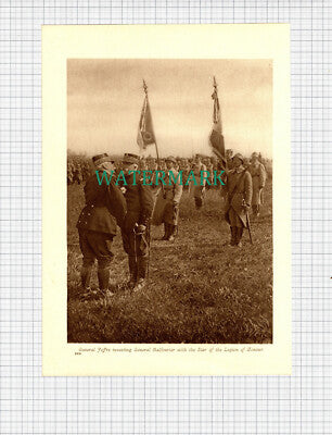 X1262) Joffre Balfourier Legion Of Honour WW1 War - c.1916 Book Print