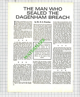 Captain John Perry Dagenham Breach Essex - 1971 Article