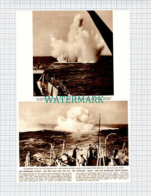 X875) Anti Submarine Attack Frigate HMS LOCH CRAGGIE - 1952 Clip