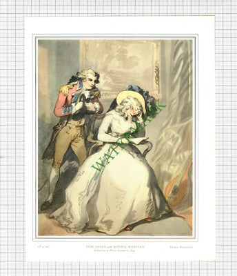 Tom Jones Sophia Western Thomas Rowlandson - 1948 Print