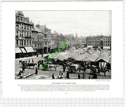Nottingham Alexander The Great / Maidstone Kent - c.1900 Book Print