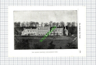 The George Woofindin Convalescent Home - 1910 Small Article