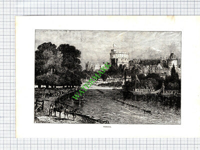 Windsor Berkshire - c.1895 Print