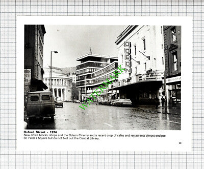 Manchester Oxford Street Odeon Cinema - 1970s Cutting