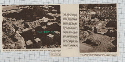 C1394) Lawrence Weston Roman Villa Bristol Corporation Housing Site - 1948 Clip