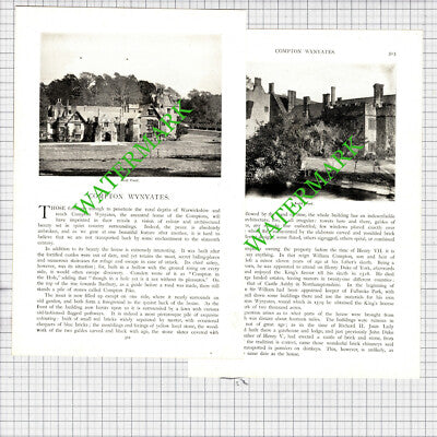 Compton Wynyates Alice Dryden - 1898 Article