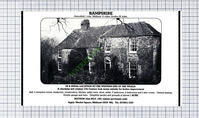 C7849) Petersfield Hampshire - 1981 Cutting