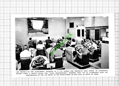 Brooklyn High School Of Automotive Trades America - 1953 Cutting