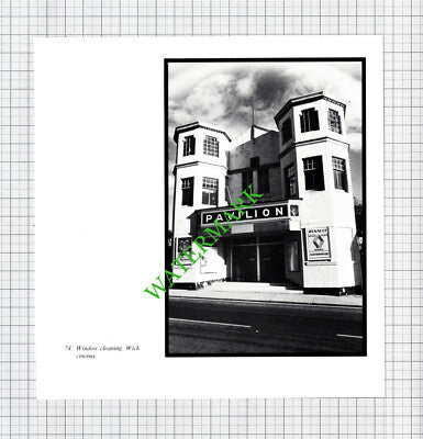 Wick Scotland Pavilion Cinema - 1980s Cutting / Print