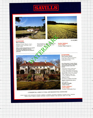 Avon Burrington West Tytherley Burley Hamsphire House Advert - 1991 Cutting