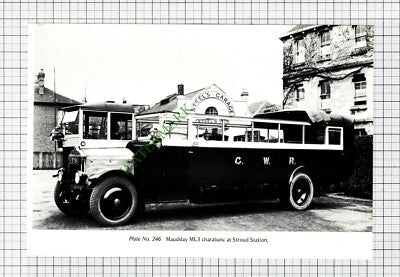 C7871) Maudslay Charabanc Stroud Station - Cutting