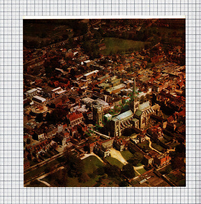 9372) Chichester Sussex Aerial View - 1967 Cutting