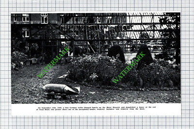 HARROGATE Hotel Majestic Bomb - 1959 Cutting
