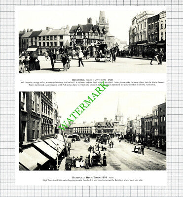 Hereford High Town - Cutting