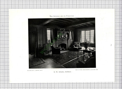8954) Scalers Hill Cobham Kent RW Schultz - c.1906 Print / Cutting