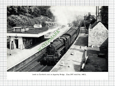 Apperley Bridge Railway Station Leeds to Carnforth Train - Cutting