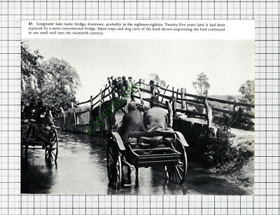 C1072) Longwater Lane Bridge Costessey Norfolk - Cutting