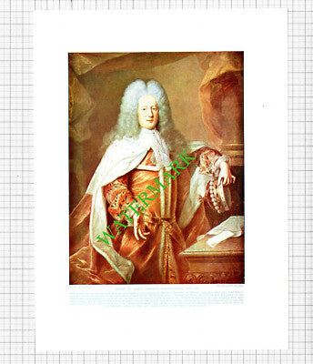 Henry St John Viscount Bolingbroke - 1920's Print